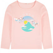 Billieblush Girls Pale Pink T-shirt